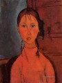 Chica con coletas 1918 Amedeo Modigliani